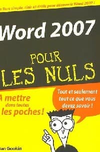 Word 2007 pour les nuls - Dan Gookin