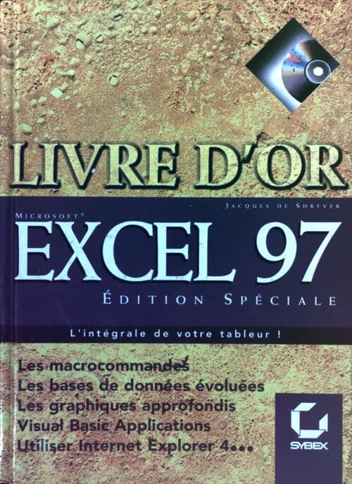 Excel 97. Livre d'or - Jacques De Schryver
