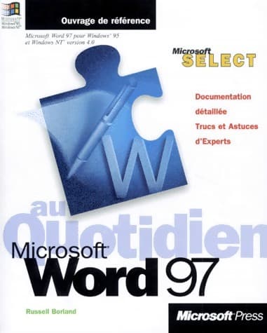 Microsoft Word 97 au quotidien - Russel Borland