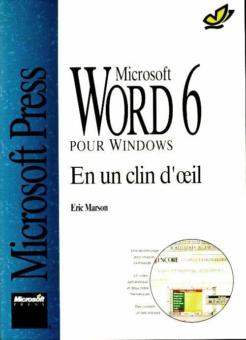 Microsoft Word 6 pour Windows - Eric Marson