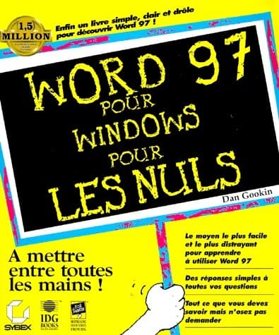 Word 97 pour windows pour les Nuls - Dan Gookin