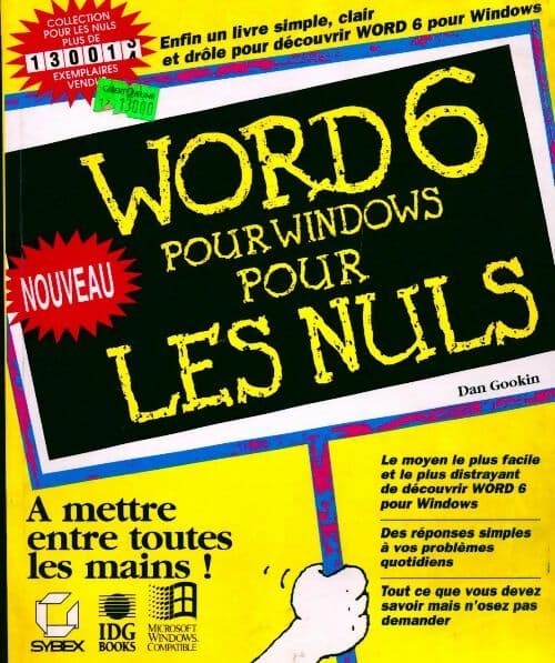 Word 6 pour windows pour les nuls - Dan Gookin