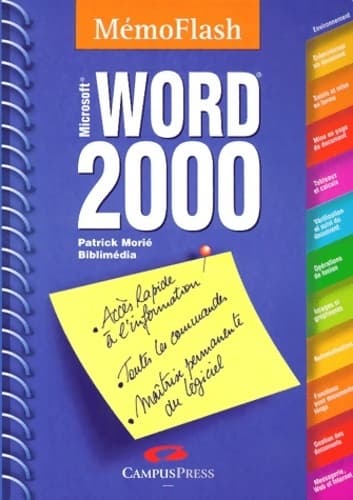 Word 2000 - Patrick Morié