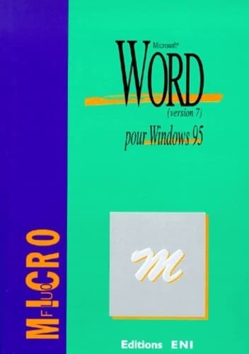 Word version 7 pour Windows 95 - Corinne Hervo
