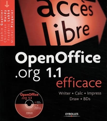 Openoffice.org 1.1 efficace - Sophie Gautier