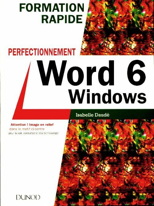 Formation rapide Word 6 pour windows - perfectionnement : Perfectionnement - Isabelle Daudé