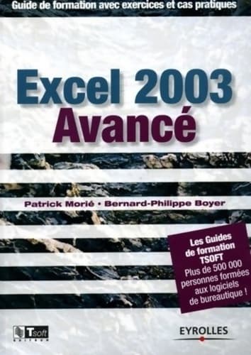 Excel 2003 avancé - Patrick Morié