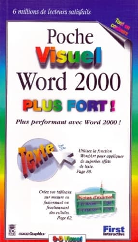 Poche Visuel Word 2000 Plus fort ! - MaranGraphics