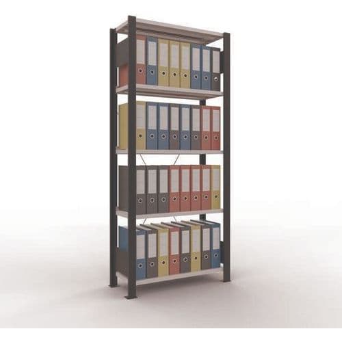 Rayonnage DÃ©part 1 Face Aristo-clip 1800x300x750 Gris