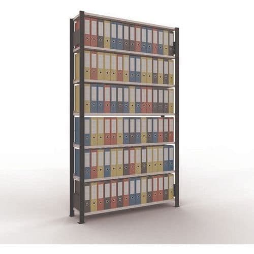 Rayonnage DÃ©part 1 Face Aristo-clip 2300x300x1300 Gris