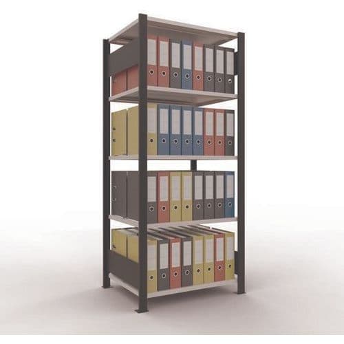 Dpt 2 Faces 1800x750x600 - 5 Niv - Gris Clair/gris Clair