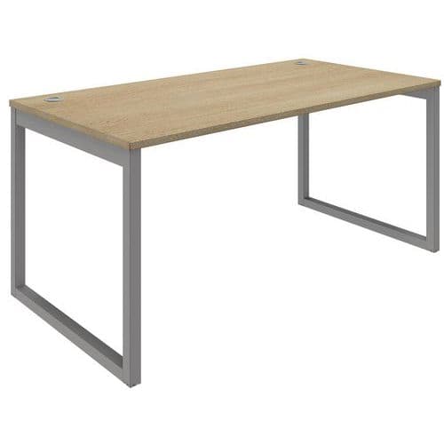 Bureau Droit Air 160 X 80 Cm Chene Clair