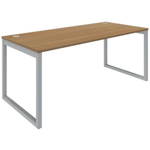 Bureau Droit Maxim 180 X80 Cm Noyer