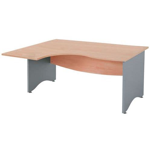 Bur Compact L160 Hetre Ret Ghe Pied Pann.a Lu-gamme Galaxy