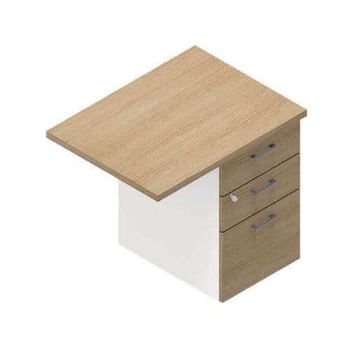 ElÃ©ment De Retour Caisson Idea L80 X P60 Cm ChÃªne