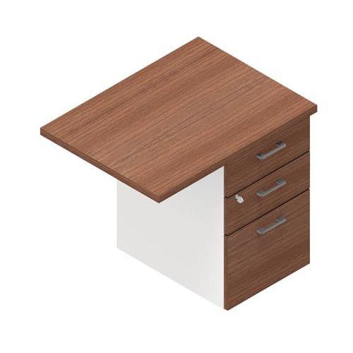 ElÃ©ment De Retour Caisson Idea L80 X P60 Cm Noyer