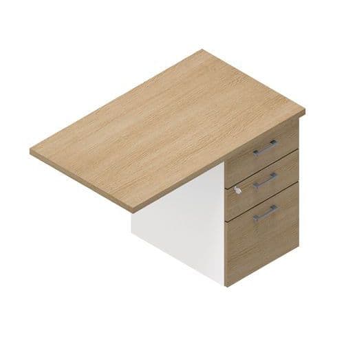 ElÃ©ment De Retour Caisson Idea L100 X P60 Cm ChÃªne