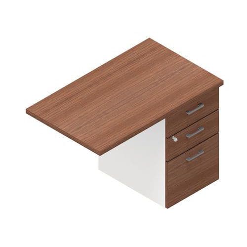 ElÃ©ment De Retour Caisson Idea L100 X P60 Cm Noyer