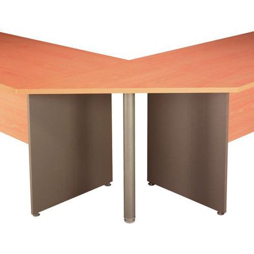 Plateau Angle 90dg HÃªtre Gris Clair