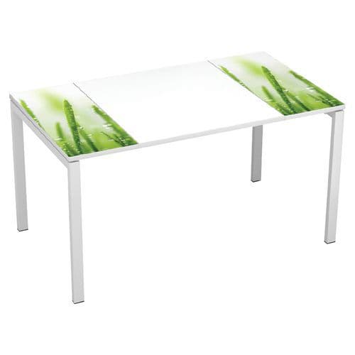 Bureau Easy Office 140 Cm - Nature Manutan Expert