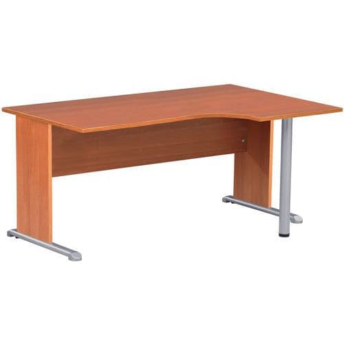 Bureau Compact L160 Gauche Pieds L Aulne Solo